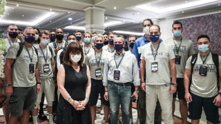 Με τις ευχές της ΠτΔ ολοκλήρωσε την προετοιμασία του στη Λευκωσία ο Ηρακλής