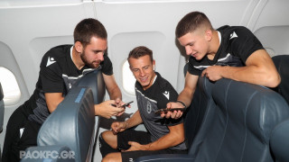 Έφυγε με νέο αεροπλάνο η αποστολή - Πιλότος: «ΠΑΟΚ είσαι»