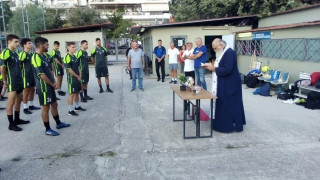 Αγιασμός στον Ποσειδώνα Καλαμαριάς