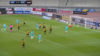 Γκολ του Μεχμέντι και προβάδισμα για τη Βόλφσμπουργκ επί της ΑΕΚ (vid)