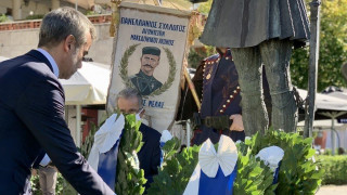 Ο Κ. Ζέρβας στις εκδηλώσεις για τον εορτασμό του Μακεδονικού Αγώνα