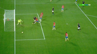 Η μεγάλη ευκαιρία του ΠΑΟΚ με το σουτ του Σβαμπ στο δοκάρι (vid)