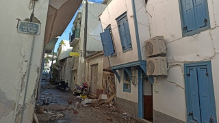 Σεισμός στη Σάμο: Έφτασε στο νησί ο Κυριάκος Μητσοτάκης