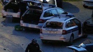 Ξύλο και πυροβολισμοί στην Κροατία (video)