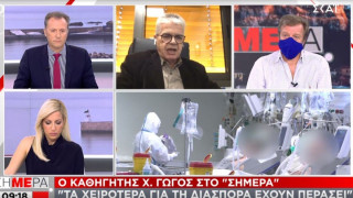 Γώγος: «Το lockdown έχει δράσει, είμαστε στα όρια στα νοσοκομεία»