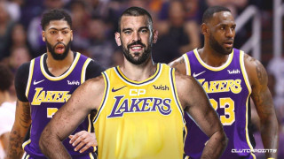 Ο Μαρκ Γκασόλ στους Λέικερς