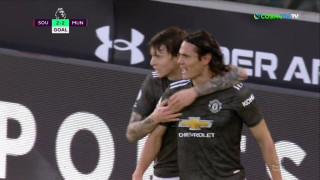 Ολική ανατροπή με Καβάνι η Γιουνάιτεντ, σταμάτησε το σερί της Σαουθάμπτον