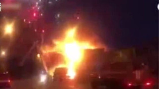 Ρωσία: Εντυπωσιακό βίντεο από έκρηξη σε μαγαζί με πυροτεχνήματα