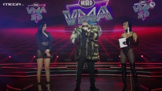 Mad VMA 2020: Εκρηκτική εμφάνιση Τούνη - Αλεξανδράκη στη σκηνή