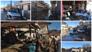 ﻿Εικόνες κατακλυσμού από την Ευκαρπία Σερρών!