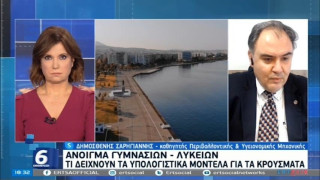Σαρηγιάννης: Προς 1000 ανά ημέρα τα κρούσματα, ανησυχία για Αχαΐα, Χαλκιδική, Ροδόπη και Λέσβο
