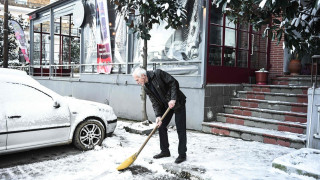 Ντύθηκε στα λευκά ο Χορτιάτης