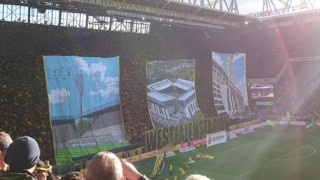 Η εντυπωσιακή χορογραφία των οπαδών της Ντόρτμουντ! (vine)