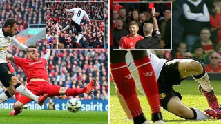 Αποβολή σε 42 δευτερόλεπτα για τον Τζέραρντ στο ντέρμπι (VIDEO)