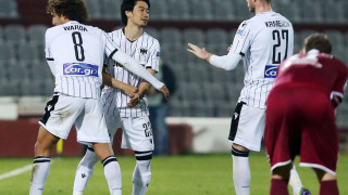 H πανηγυρική selfie Καγκάβα-Κρμέντσικ στα αποδυτήρια της Λάρισας