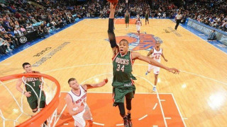 Το απίστευτο κάρφωμα του Αντετοκούμπο (video)