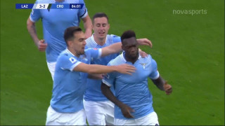 Χορταστική νίκη της Λάτσιο επί της Κροτόνε