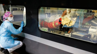 Ιταλία: Μετατρέπουν τρένα σε κλινικές-covid19