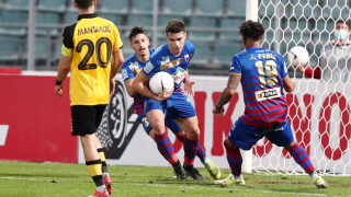 Το 1-0 του ΝΠΣ Βόλου με τον Δουβίκα απέναντι στην ΑΕΚ