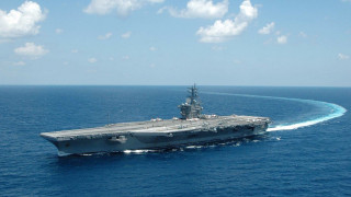 Στην Κρήτη το αμερικανικό αεροπλανοφόρο «Αϊζενχάουερ»