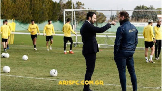 Άρης: Παρουσία Καρυπίδη ολοκληρώθηκε η προετοιμασία για τον Αστέρα