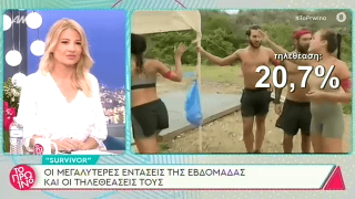 Survivor: Οι μεγαλύτερες εντάσεις της εβδομάδας και οι τηλεθεάσεις τους
