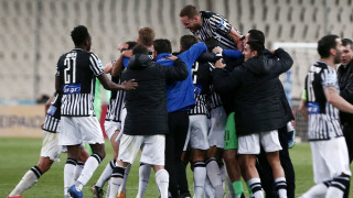 Η έκρηξη του πάγκου του ΠΑΟΚ στο γκολ του Μουργκ