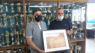 O ΓΣ Ηρακλής φιλοξένησε τον Λευτέρη Αυγενάκη