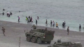 Στις παραλίες της Θέουτα ο ισπανικός στρατός για τους μετανάστες