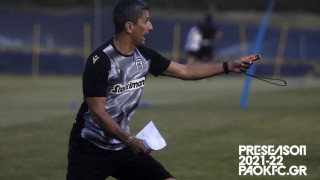 Ο Λουτσέσκου... ζορίζει τους παίκτες του ΠΑΟΚ στις προπονήσεις