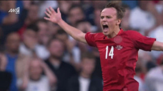 Euro 2020: Έτσι άνοιξε το σκορ η Δανία κόντρα στην Αγγλία