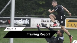 ΠΑΟΚ: Βροχερό πρωινό γεμάτο ποδόσφαιρο στην Ολλανδία