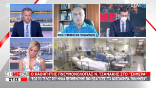 Τζανάκης: Περίπου 600.000 ανεμβολίαστοι θα νοσήσουν στο 4ο κύμα!