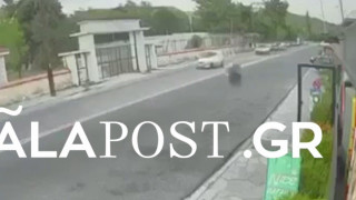 Βίντεο ντοκουμέντο από το σοκαριστικό τροχαίο με τρεις νεκρούς στην Καβάλα