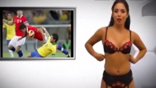 Αθλητικές ειδήσεις με... ζαρτιέρες (video)