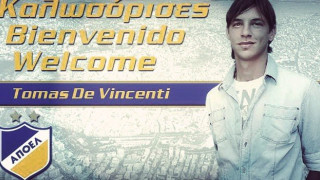 Ανακοίνωσε Ντε Βινσέντι ο ΑΠΟΕΛ