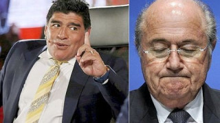 Μαραντόνα για Μπλάτερ: «Κλέφτης»