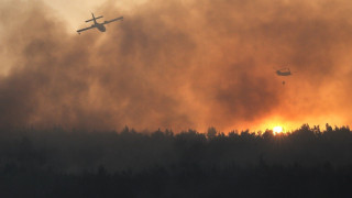 Υψηλός κίνδυνος πυρκαγιάς σήμερα (8/8) σε Θεσσαλονίκη και Χαλκιδική
