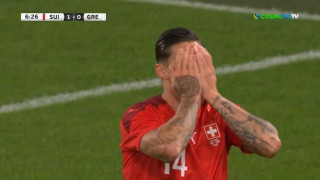 Ελλάδα: Το 1-0 της Ελβετίας με τον Τσούμπερ