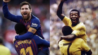 Τα ρεκόρ του Πελέ που κυνηγάει ο Μέσι!