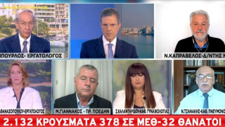 Τζανάκης: Τις επόμενες 30 μέρες θα χάσουμε 600-700 ανθρώπους -Το 95% ανεμβολίαστοι