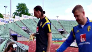 Είναι «τρελός» ο Ζλάταν! (video)