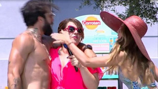 Η Αντωνία Καλλιμούκου χαστούκισε τον Αλεξάνδρου στον αέρα της εκπομπής (ΒΙΝΤΕΟ)