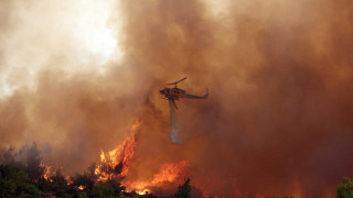 Φωτιά στο Κάτω Νευροκόπι Δράμας – «Σηκώθηκαν» δύο αεροσκάφη και ένα ελικόπτερο