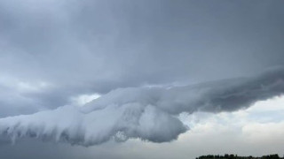 Θεσσαλονίκη: Η καταιγίδα χάρισε ένα εντυπωσιακό στιγμιότυπο