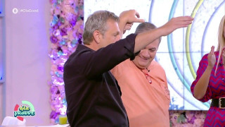 Γκλέτσος: Τα... έσπασε με χορό «On Air» στο «Όλα Γκουντ»!