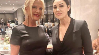 Μόνικα Μπελούτσι-Μαρίνα Πατούλη: Δείπνησαν με φόντο την Ακρόπολη