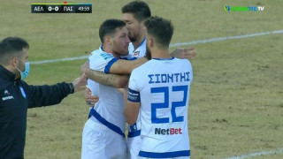 Απίστευτο πέναλτι και αποβολή φάντασμα υπέρ της Λάρισας από τον Παπαπέτρου (vid)