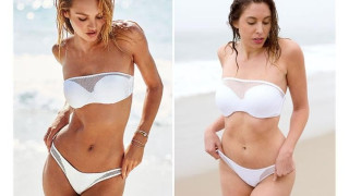 Πραγματικές γυναίκες φωτογραφίζονται φορώντας μαγιό καταλόγου 