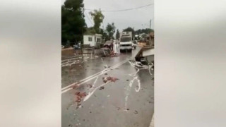 Ανεμοστρόβιλος «σάρωσε» τα πάντα στη Νέα Πέραμο Καβάλας!